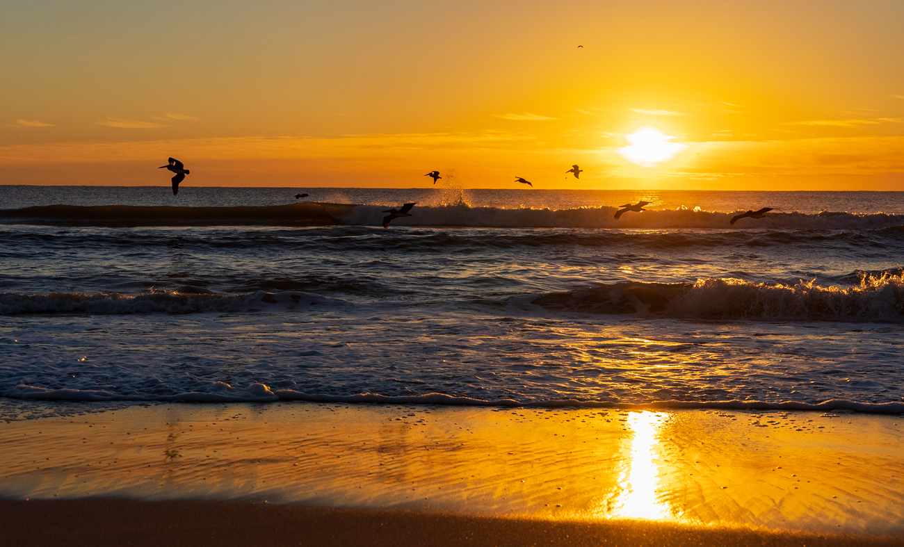 Carolina Beach sunrise, North Carolina
